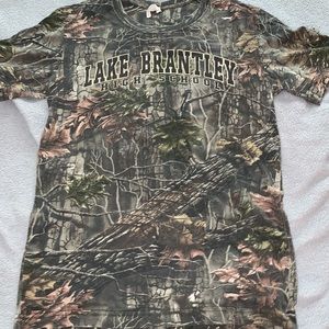 High school camo tee size S